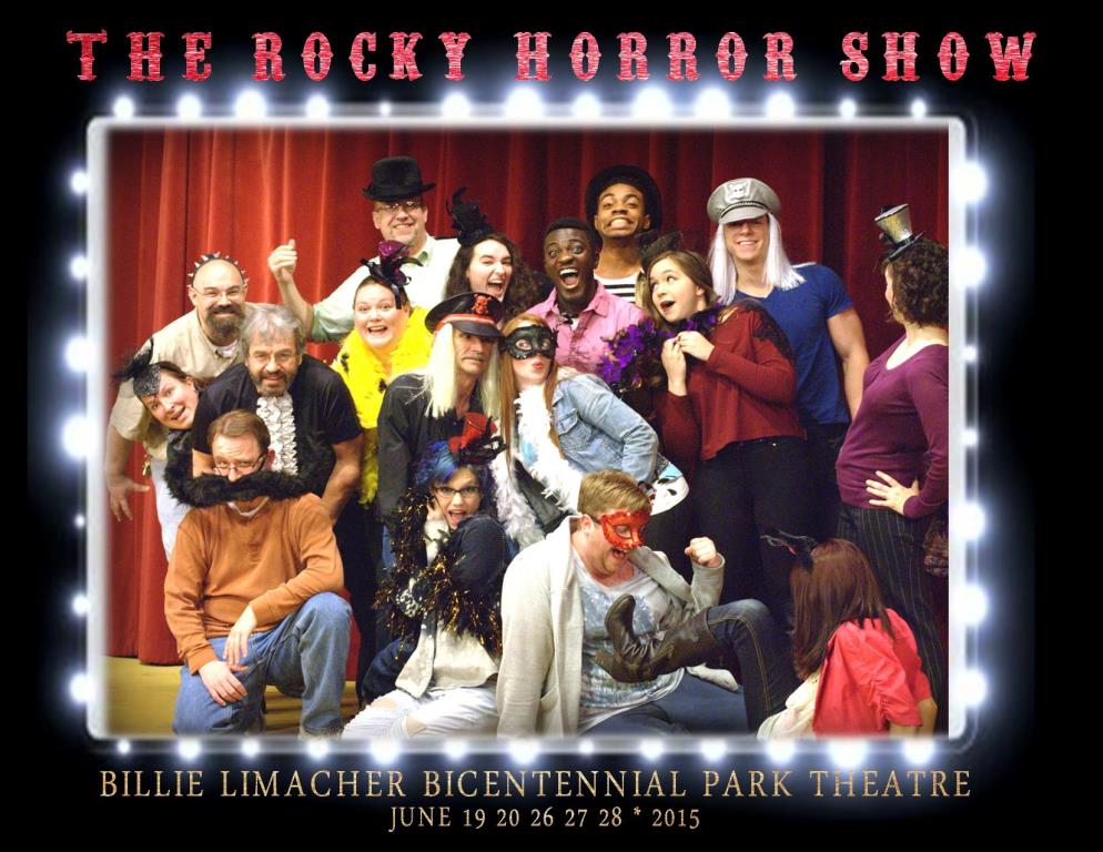 2015 ROCKY HORROR SHOW cast - Billie Limacher Bicentennial Park & Theatre - June 19, 20, 26, 27, 28