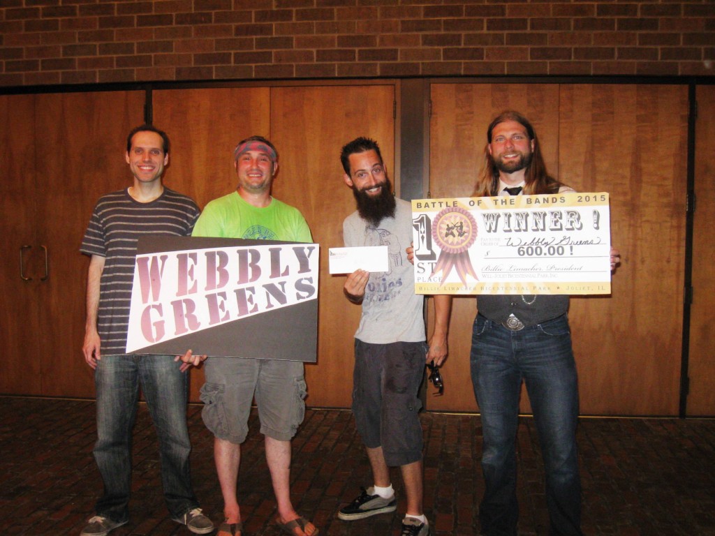 Webbly Greens (Morris) wins 1st Place at Battle of the Bands
