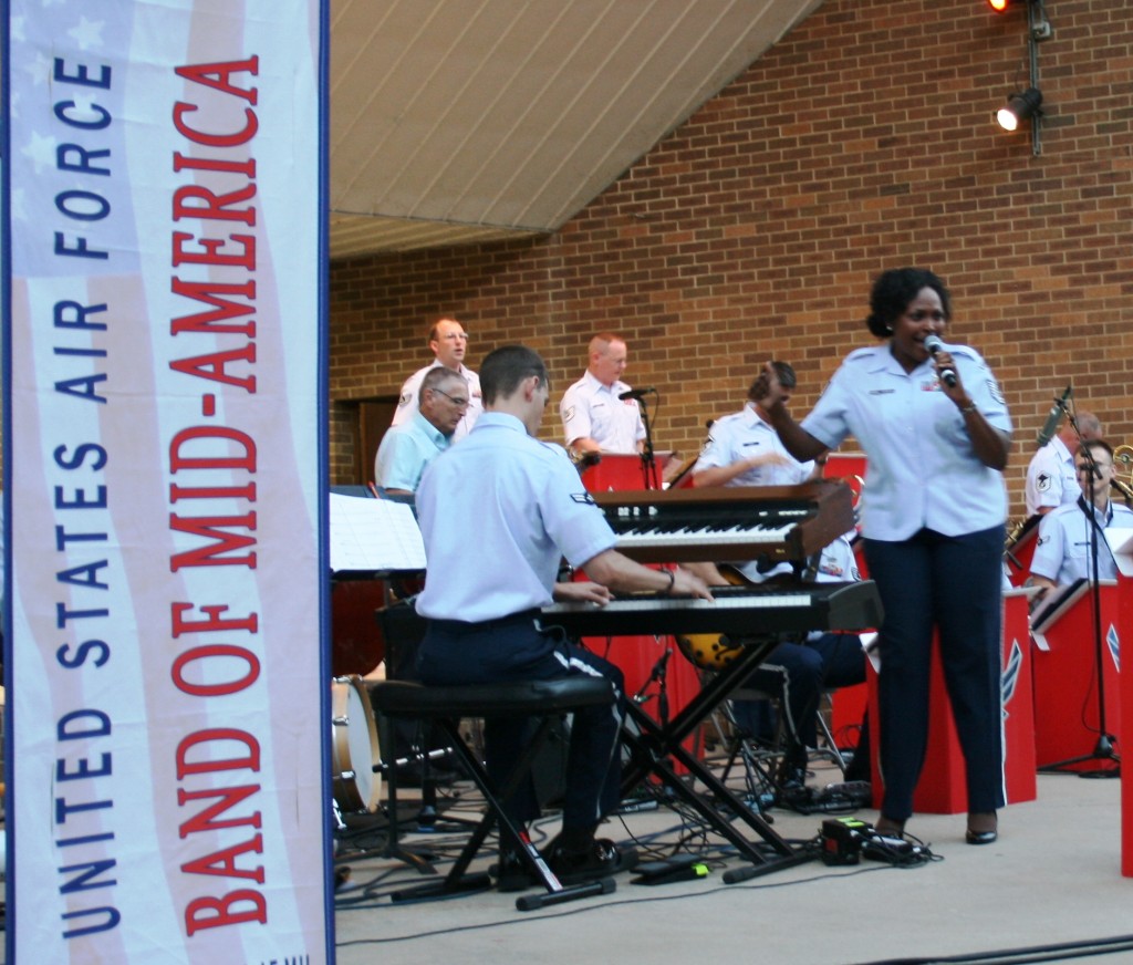 August 18 at 6:30 pm USAF Shades of Blue Jazz Ensemble from Scott Air Force Base - Don't miss them on their only stop in the south suburbs of Chicago. Join the fun and wear YOUR favorite shade of blue!