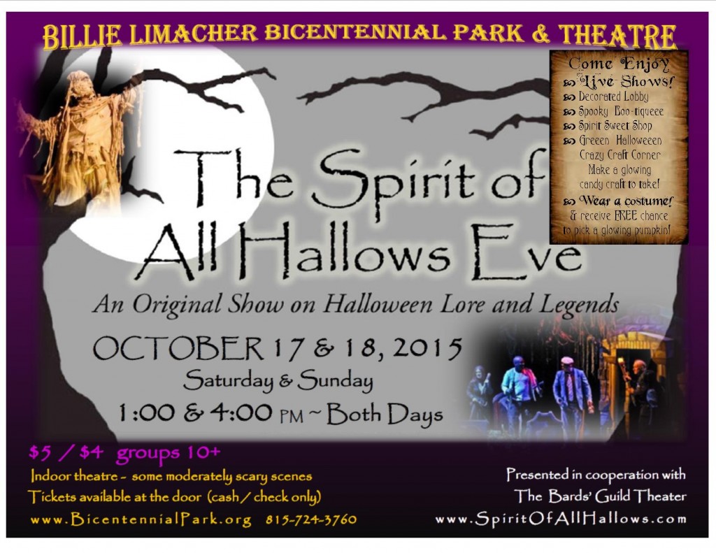 Spirit Of All Hallows Eve - Oct 17 & 18, 2015