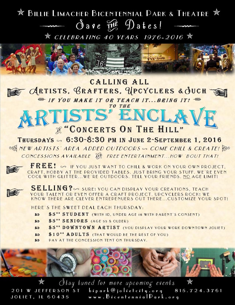 save the date - artists enclave
